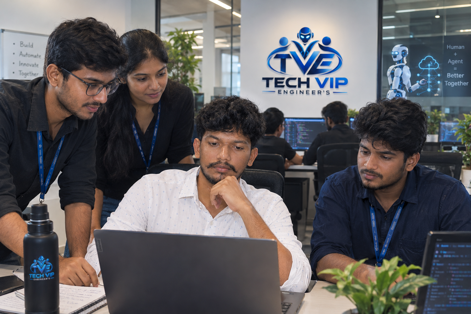 Collaborative Tech Team at Work